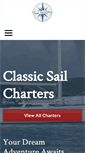 Mobile Screenshot of classicsailcharters.com